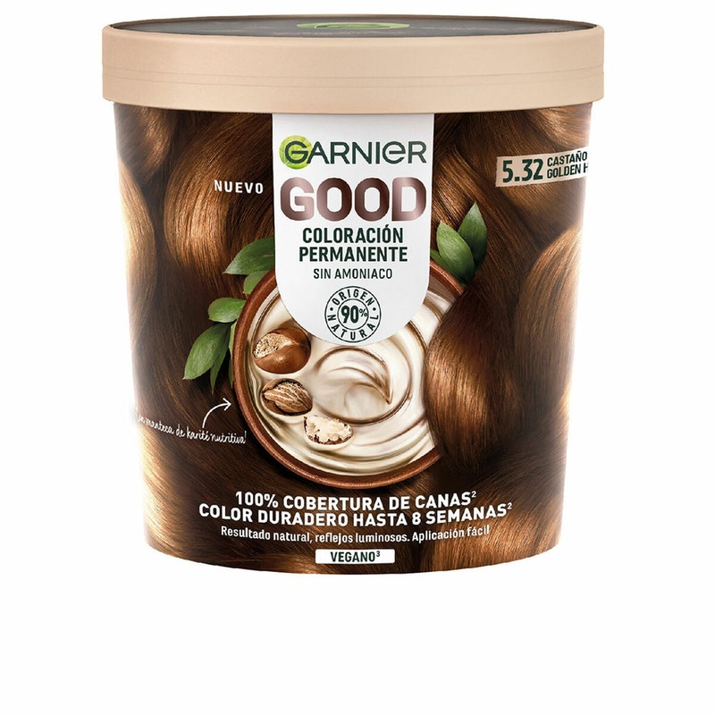 Permanent Colour Garnier GOOD 217 ml Ammonia-free Brown N 5.32