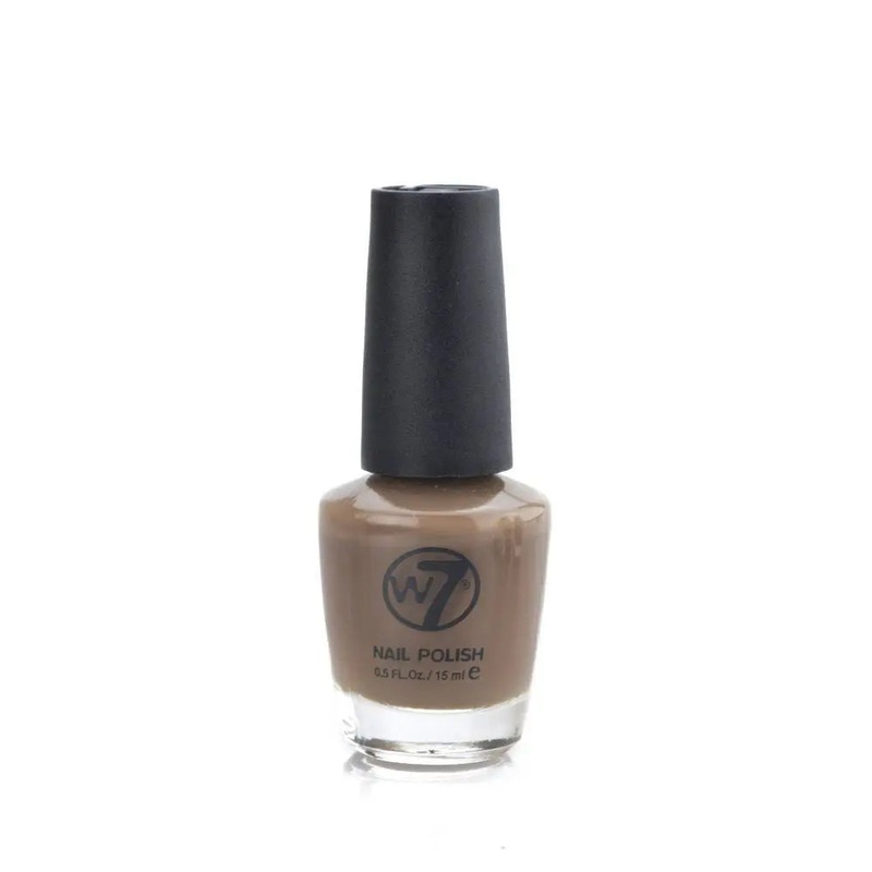 W7 Cosmetics Brown/Nude Nail Polish 15ml - Suede