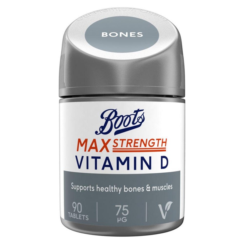Max Strength Vitamin D 75 g 90 Tablets (3 Month Supply)