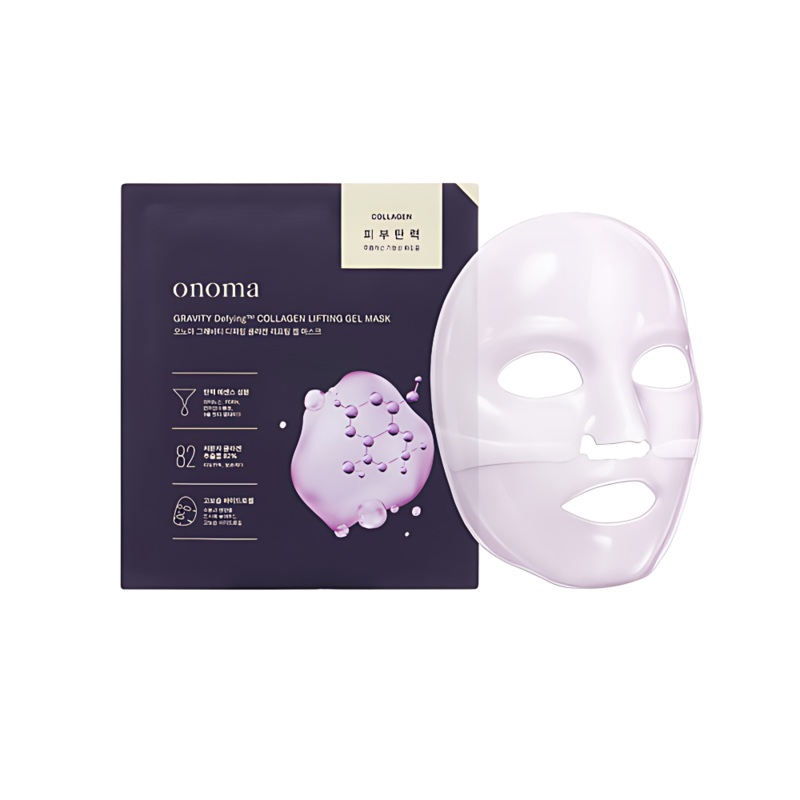 onoma Gravity Defying Collagen Lifting Gel Mask Set (4+1)