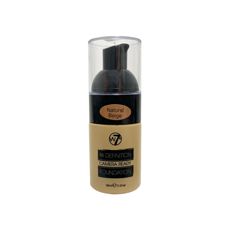 W7 Hi Definition Camera Ready Foundation True Beige