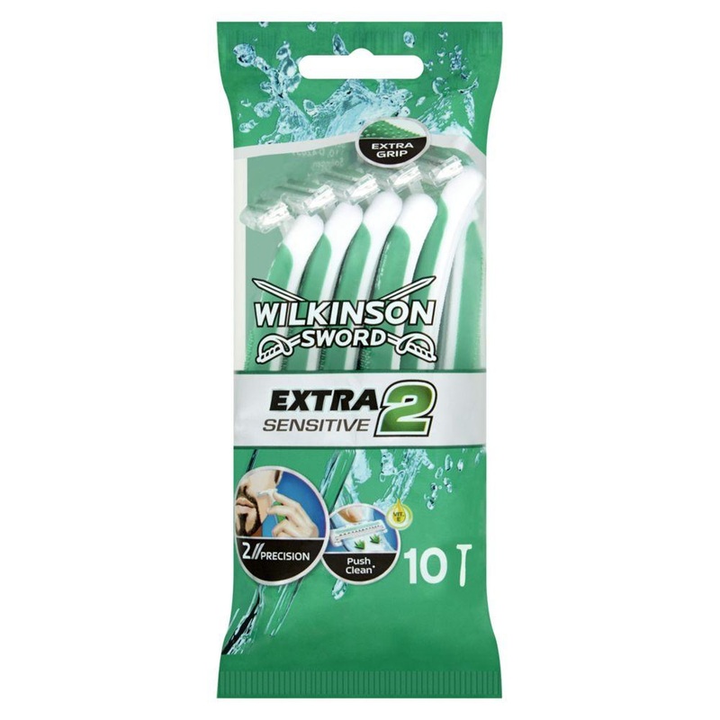 Extra 2 Disposable Razors- Sensitive 10 Pack