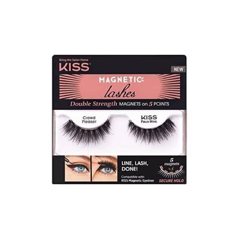 Kiss Magnetic Lash False Eyelashes Crowd Pleaser