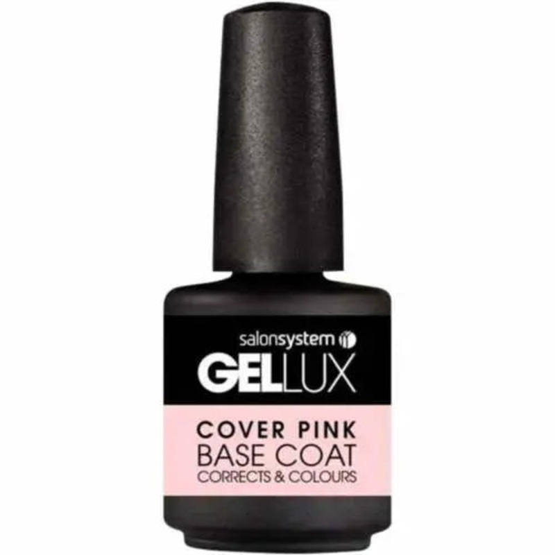 Salon System Gellux Gel Polish 15ml - Cover Pink Base Coat