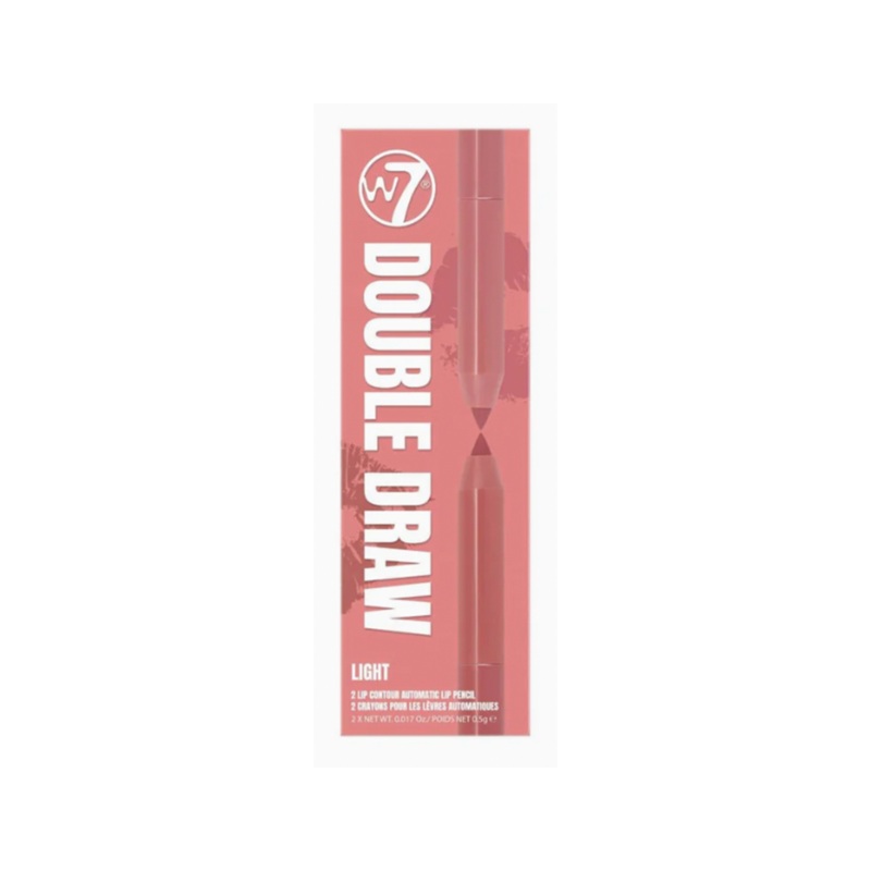 W7 Double Draw Automatic Lip Liner Light