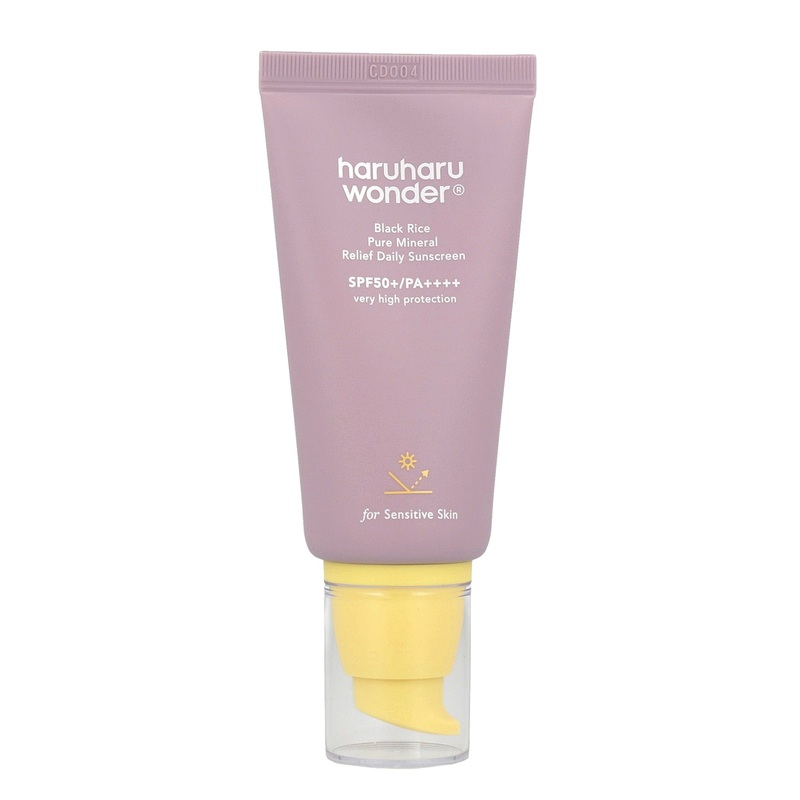haruharu wonder Black Rice Pure Mineral Relief Daily Sunscreen SPF50+ PA++++ 50ml 50ml