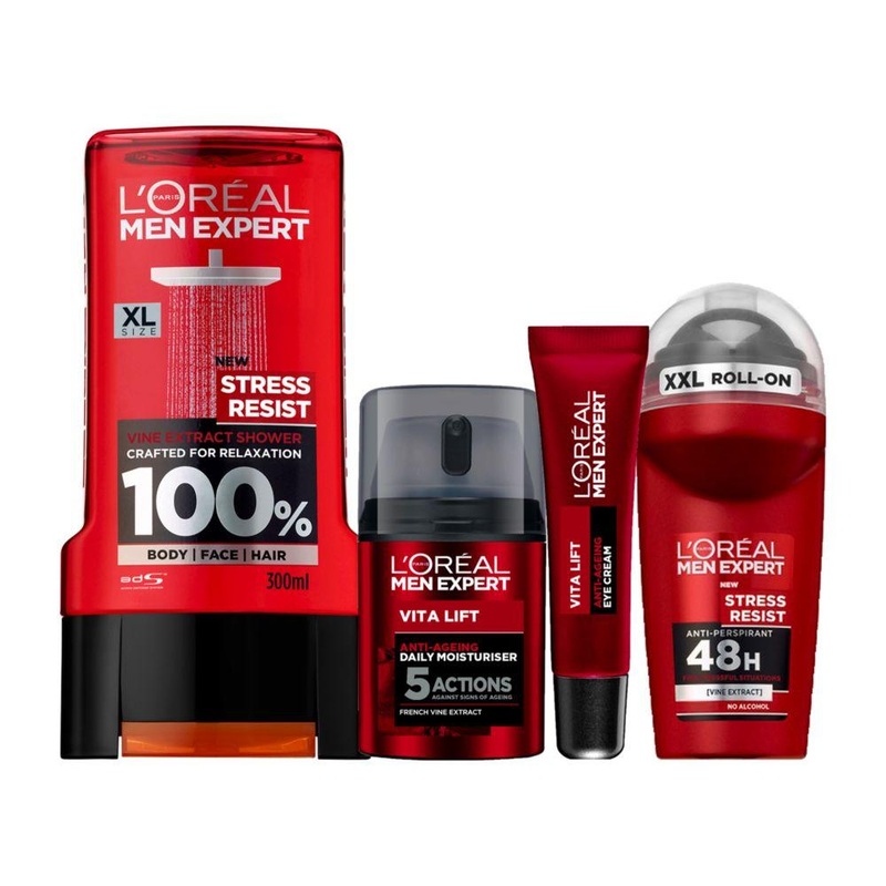 Men Expert Vita Lift Anti-Ageing Stress Red Range