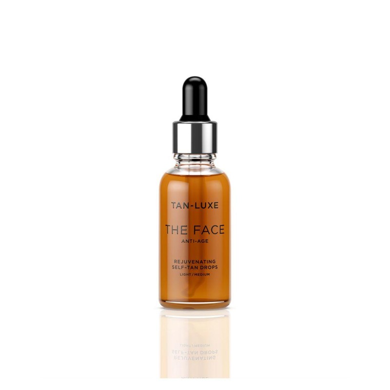 The Face Anti-Age Rejuvenating Self-Tanning Drops, Light/Medium 30Ml