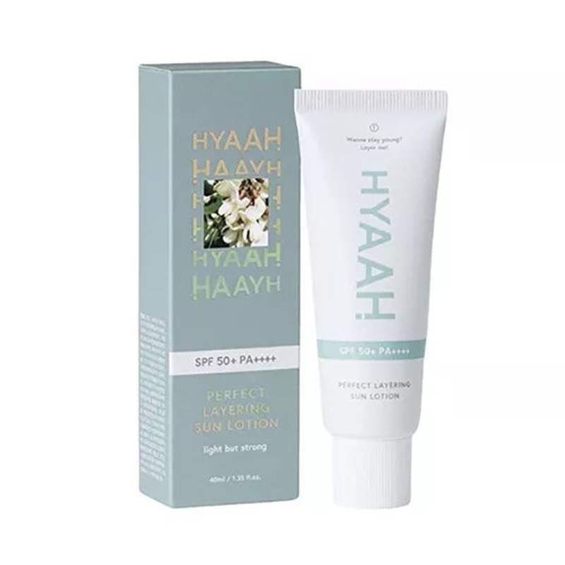 HYAAH Perfect Layering Sun Lotion SPF50+ PA++++ 40ml