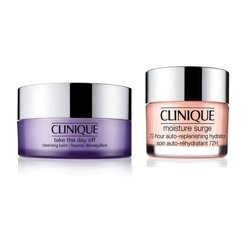 Take The Day Off Cleansing Balm + Moisture Surge 72-Hour Auto-Replenishing Hydrator Bundle