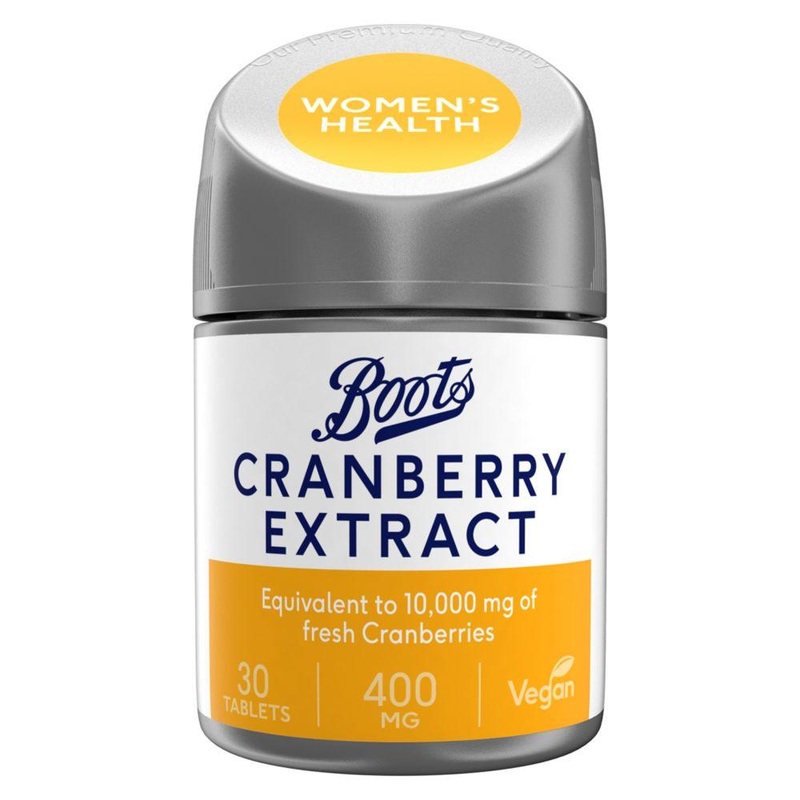 Cranberry Extract 400Mg 30 Tablets (1 Month Supply)