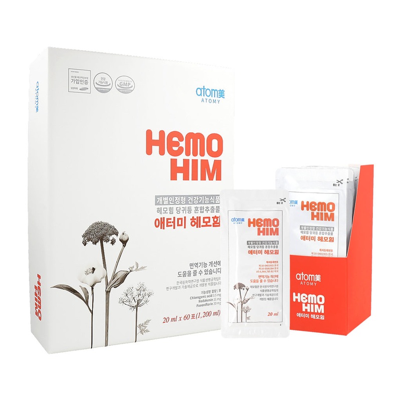 [Only Expedited Shipping] Atomy HemoHIM Herbal Extract 20ml x60 Pack