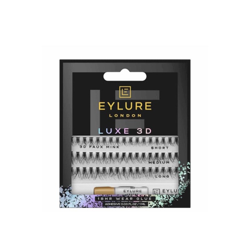 Eylure Luxe 3D Individuals Short, Medium & Long Length