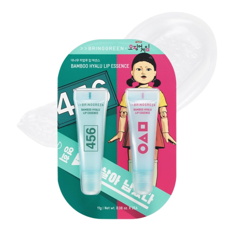 [NETFLIX] BRING GREEN Bamboo Hyalu Lip Essence 11g*2ea Double Pack