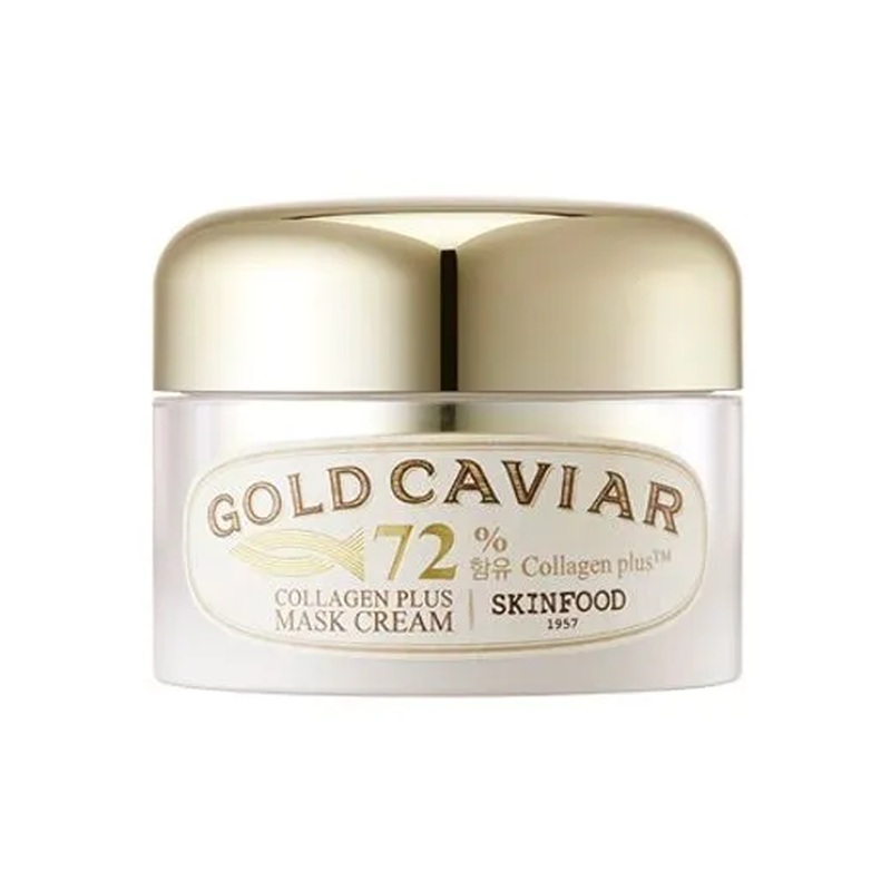 SKINFOOD Gold Caviar Collagen Plus Mask Cream 50g
