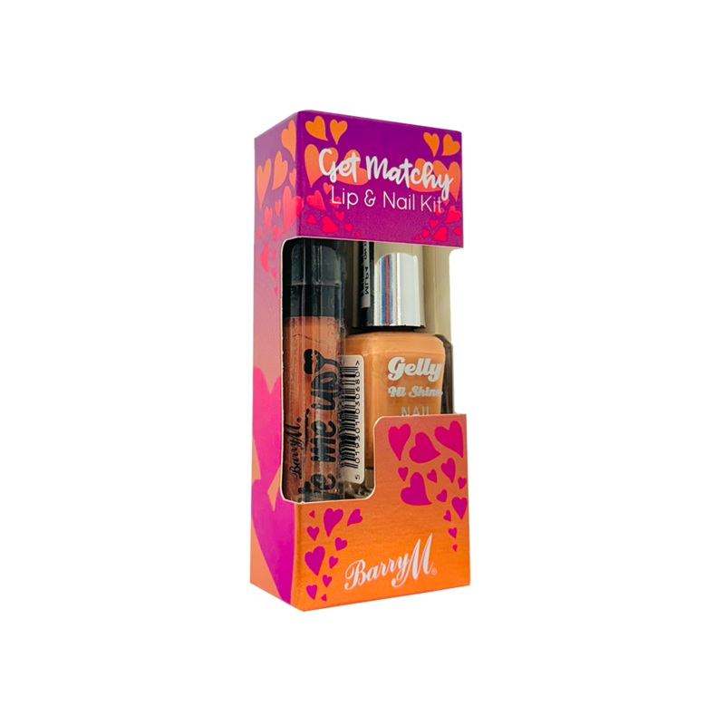 Barry M Get Matchy Lip Paint & Nail Polish Kit