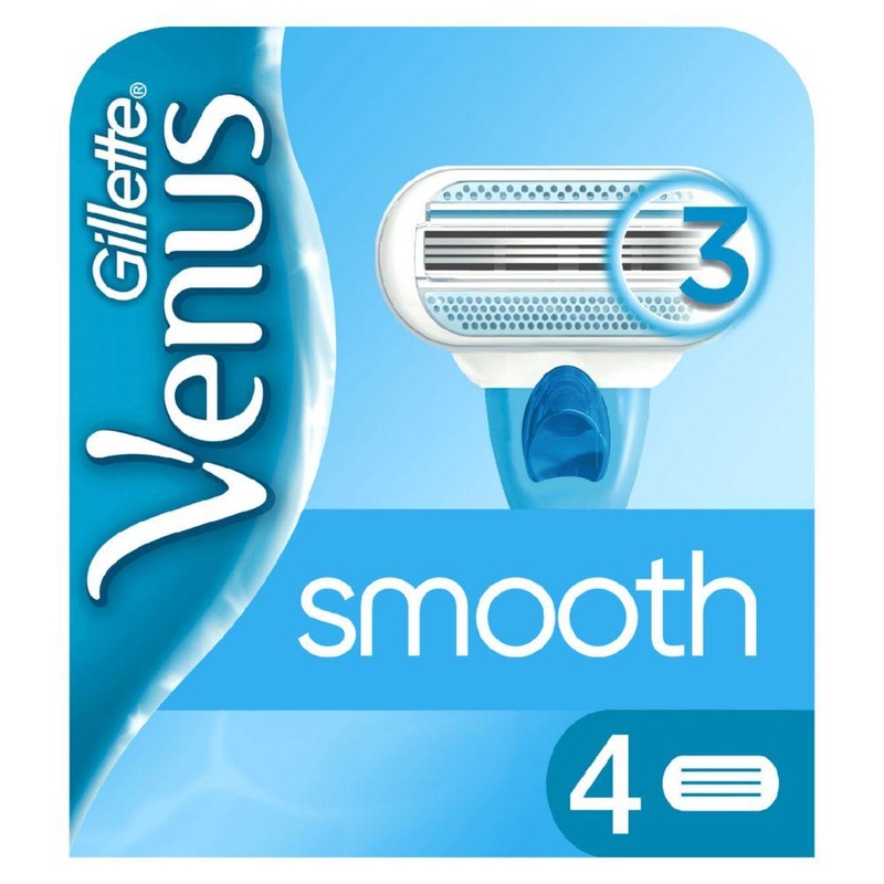 Smooth Razor Blade Refills X4