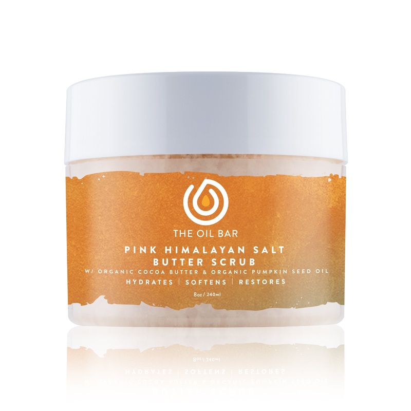 African Fantasy Pink Himalayan Salt Butter Scrub 8oz