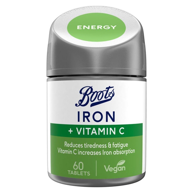 Iron & Vitamin C 60 Tablets (2 Month Supply)