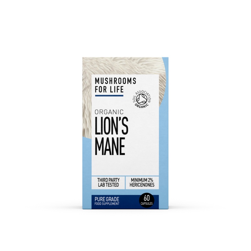 Lion's Mane Pure Grade Extract 60 Capsules
