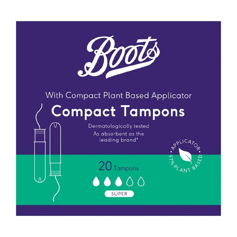 Bio Compact Applicator Tampons Super 20S