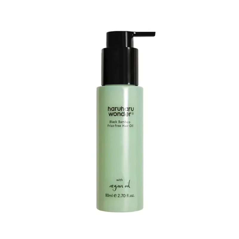 haruharu wonder Black Bamboo Frizz-Free Hair Oil 80ml