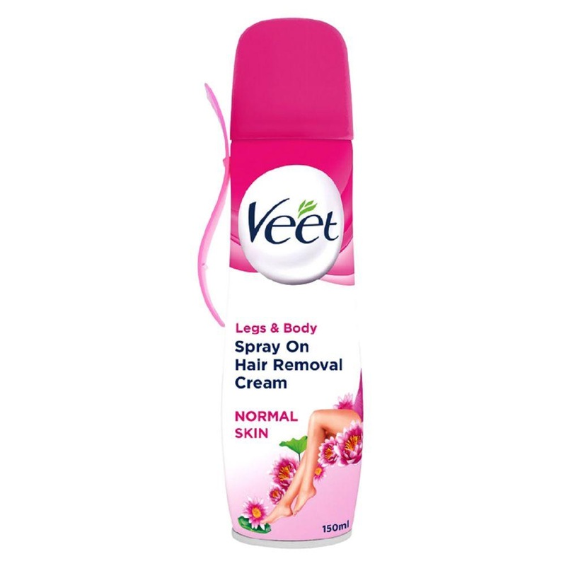 Spray On Hair Removal Cream With Lotus Milk & Jasmine Fragrance For Normal Skin 150Ml