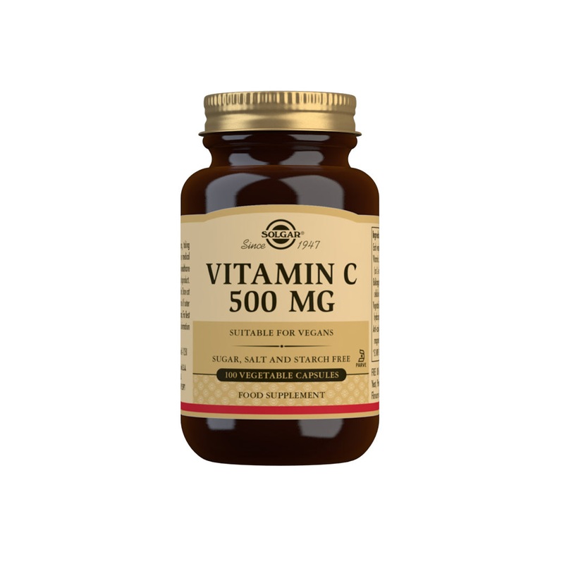 Vitamin C 500mg Vegetable Capsules 100 capsules