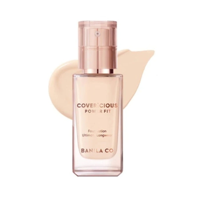 BANILA CO Covericious Power Fit Foundation 6 Colors SPF45 PA++ 30ml 19 Light