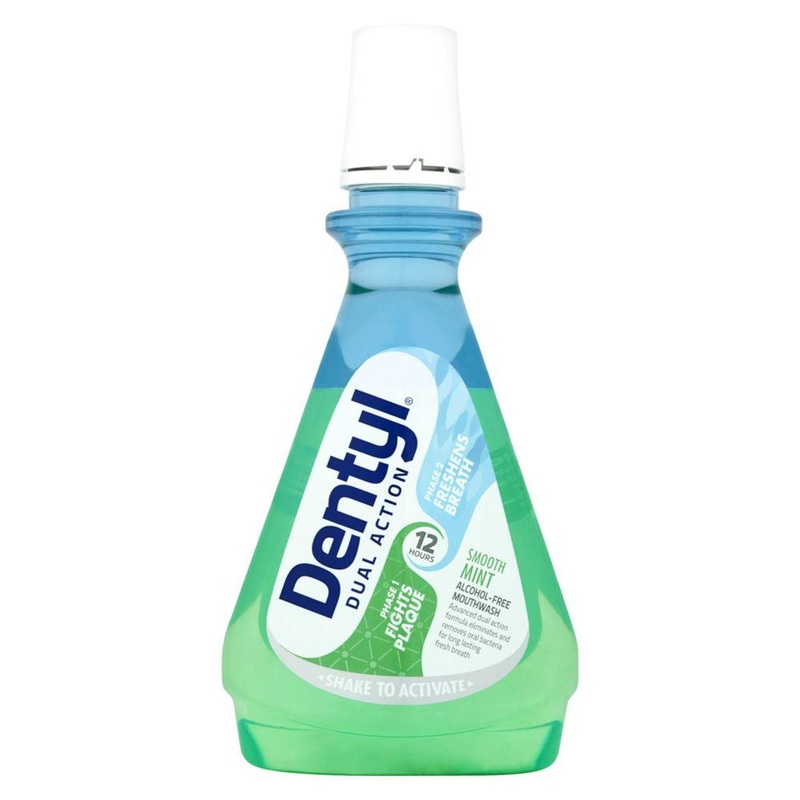 Dual Action Smooth Mint Mouthwash 500Ml