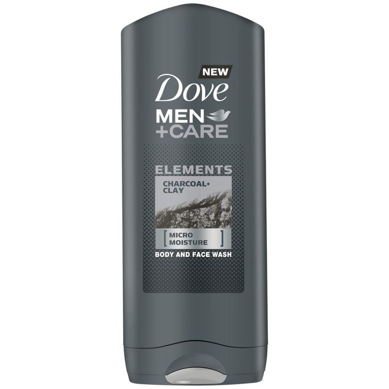 Men + Care Charcoal & Clay Shower Gel 400Ml