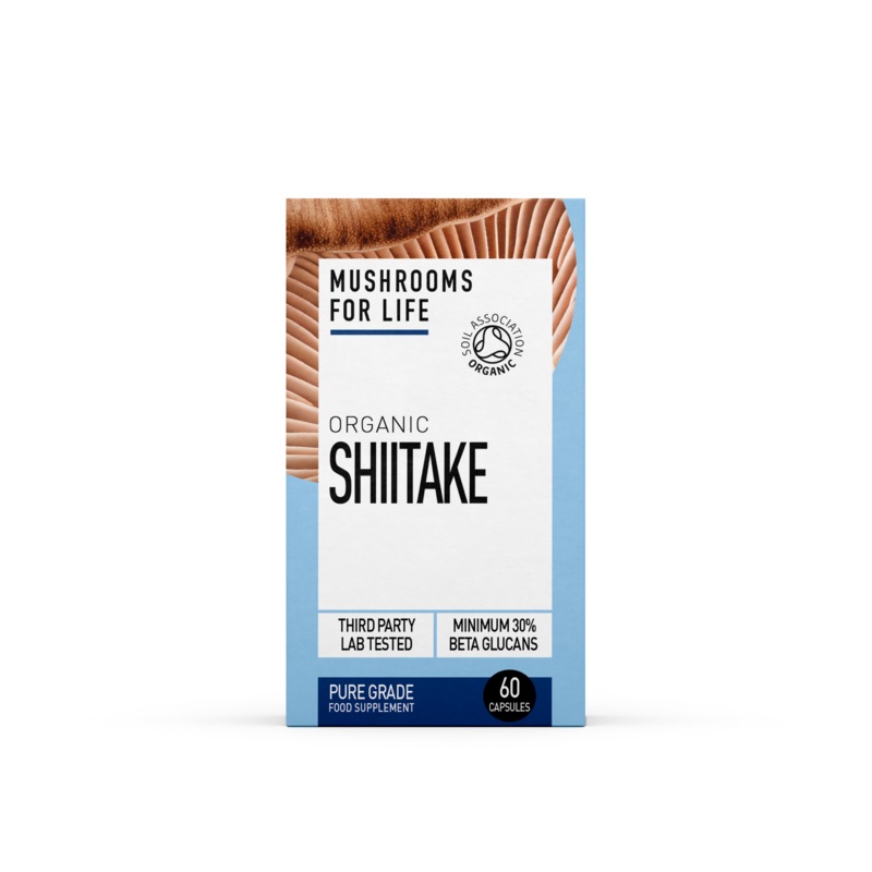 Shiitake Pure Grade Extract 60 Capsules