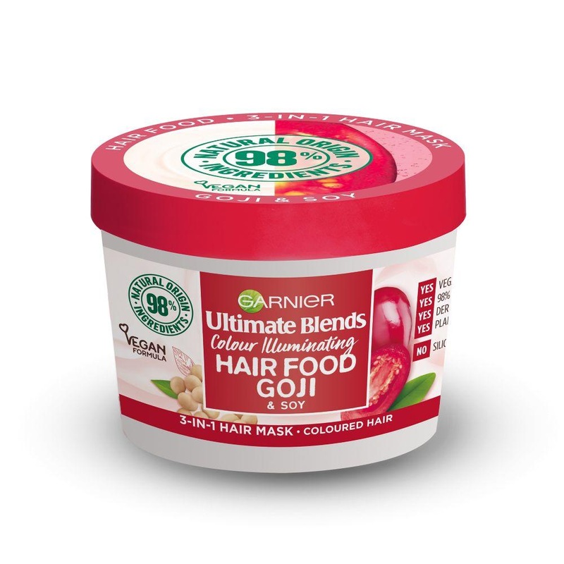 Ultimate Blends Hair Food Goji 3-In-1 Hair Mask Treatment For Coloured Hair 390Ml