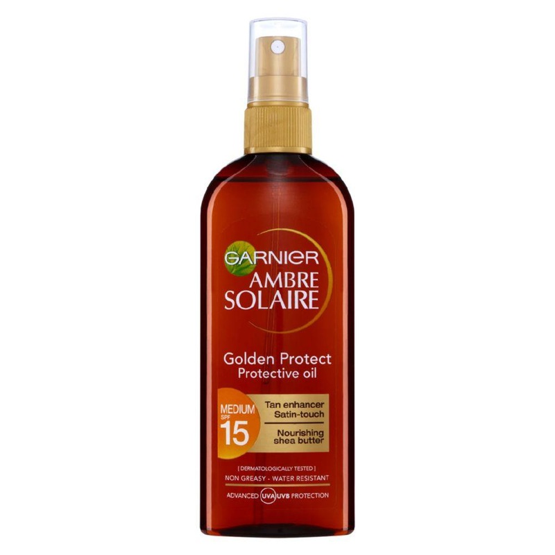 Golden Protect Shea Butter Tan Enhancing Sun Oil Spf15 150Ml