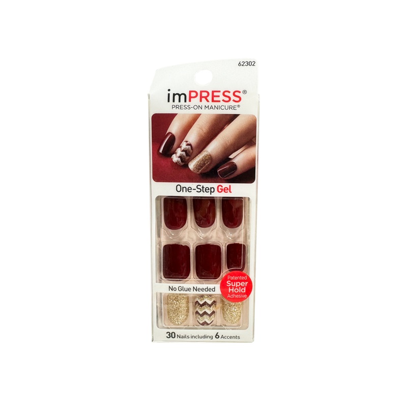 Kiss Design Nails 63202 Symphony Burgundy