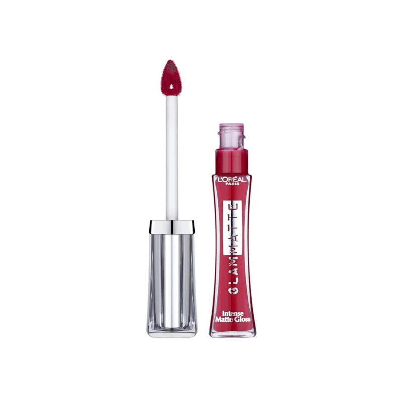 L'Oral Glam Matte Lipgloss - 513 Zip It Rouge