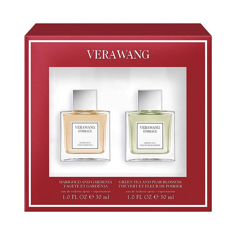 Vera Wang Embrace Marigold And Gardenia & Green Tea And Pear Blossom 2pc Set 30ml EDT (L)