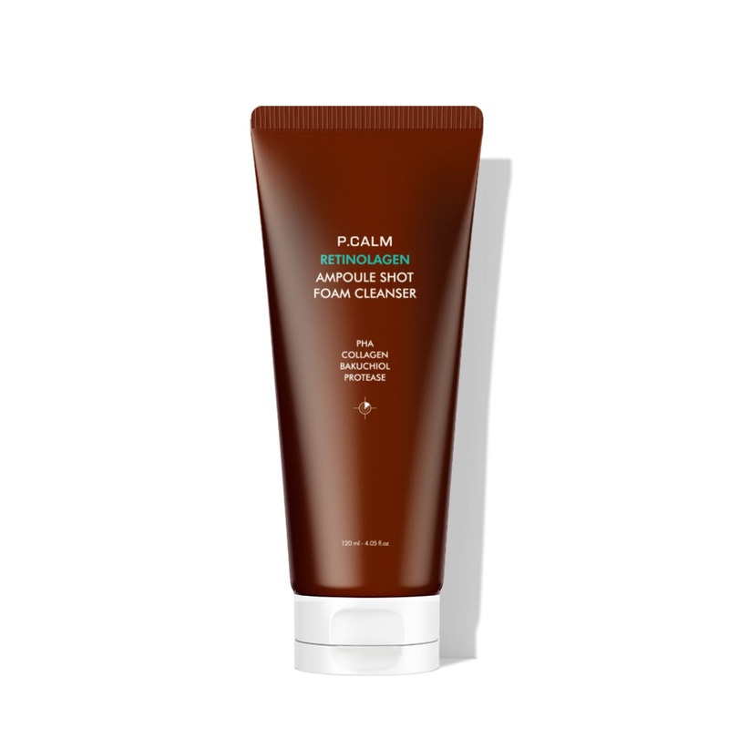 [Deal] P.CALM Retinolagen Ampoule Shot Foam Cleanser 120ml