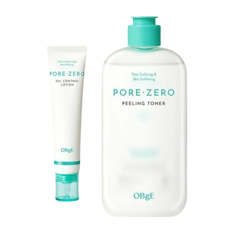 OBgE Pore Zero Toner/Lotion 2P Set