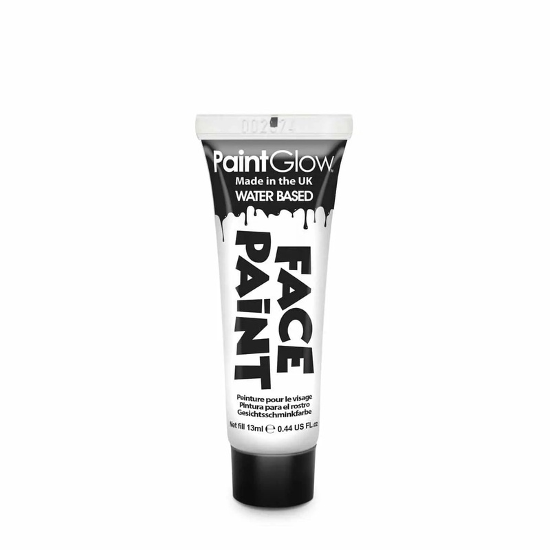 PaintGlow Face Paint Water Based 13ml  - White