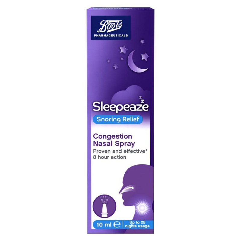 Sleepeaze Snoring Relief Congestion Nasal Spray 10Ml 10 ML