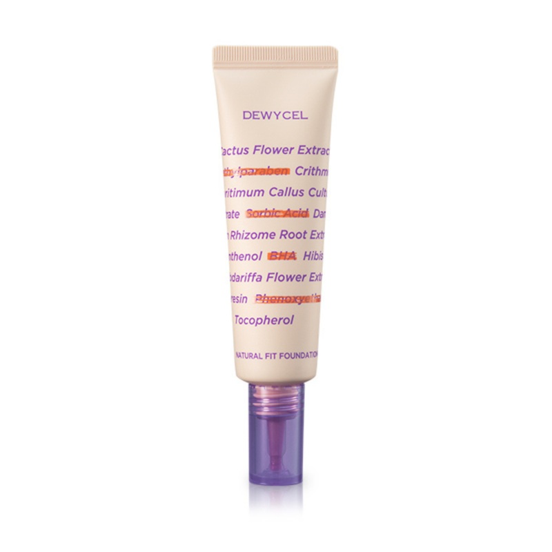 DEWYCEL Natural Fit Foundation SPF38 PA++ 30ml