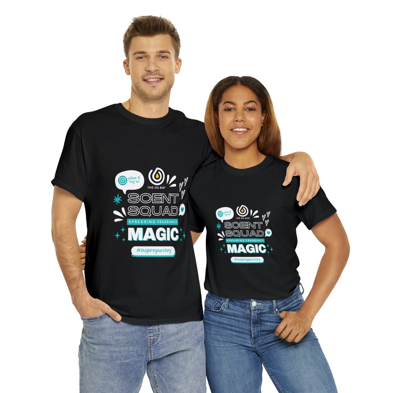 Unisex Heavy Cotton Tee Black S
