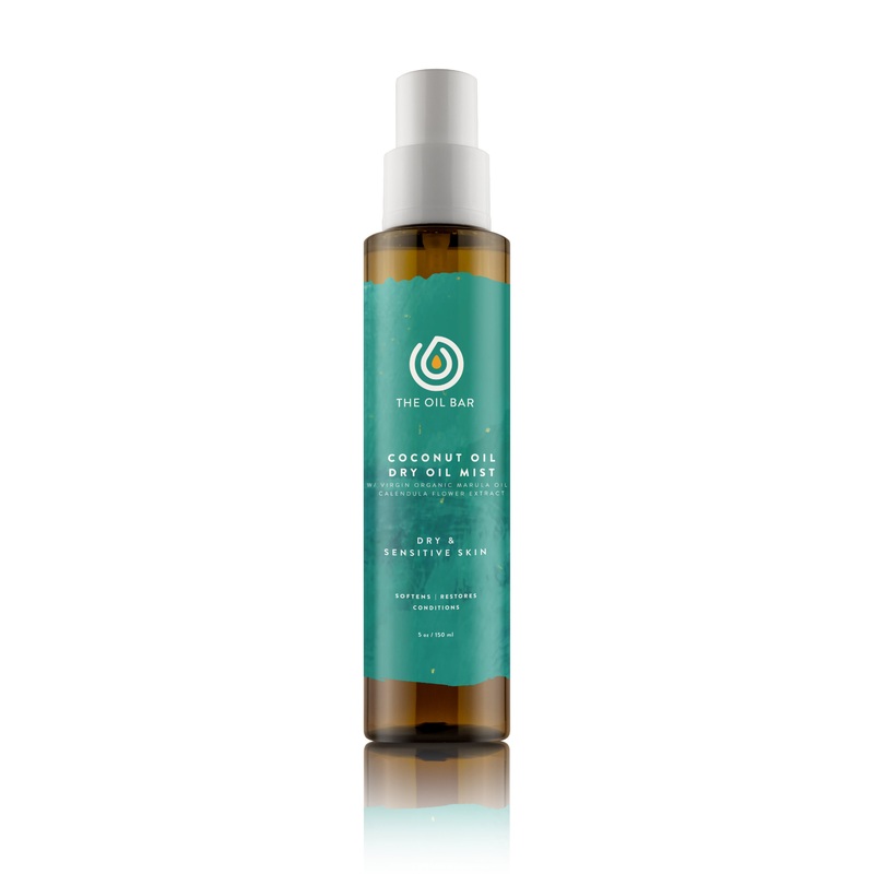 Ylang Ylang & Sweet Orange Essential Oils Aromatherapy Coconut Oil Dry Oil Mist