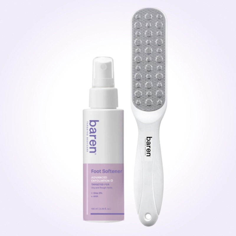 baren Foot Exfoliant Softener At Home Kit