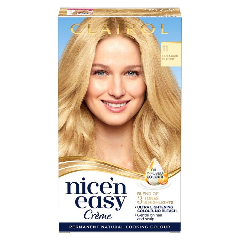 Nice N Easy Permanent Hair Dye 11 Ultra Light Blonde 177Ml
