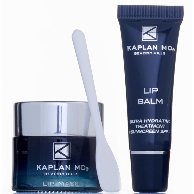 Perfect Pout Duo - Mini Lip Mask + Lip Balm Set In Crystal Clear