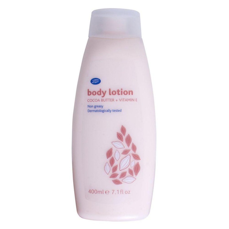 Essentials Body Lotion Cocoa Butter And Vitamin E 390Ml