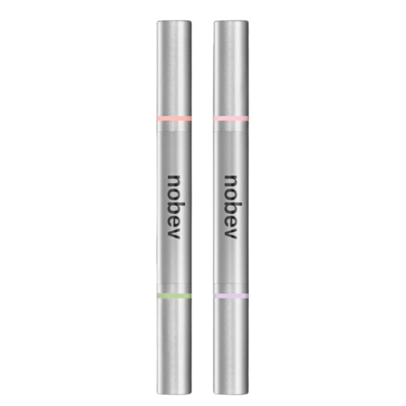 nobev Color Corrector Soft Dual Pencil 2.2g 01 Salmon Green
