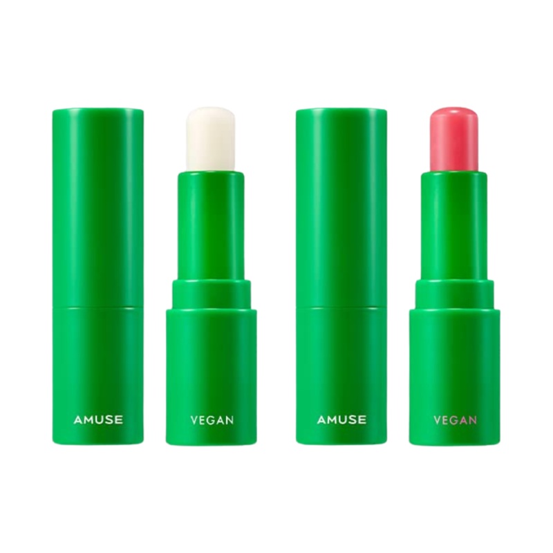 AMUSE Vegan Green Lip Balm 3.5g 01 Clear